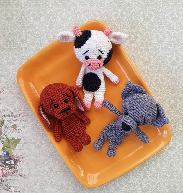 Finger Puppet Crochet: Pets & Wildlife Collection! - crochetpattern