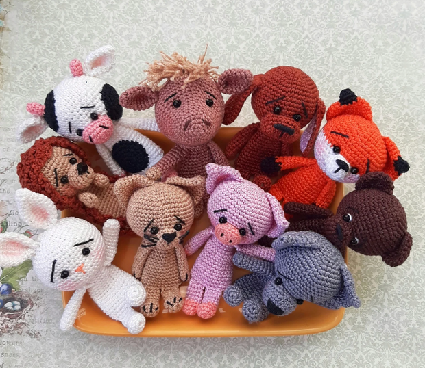 Finger Puppet Crochet: Pets & Wildlife Collection! - crochetpattern