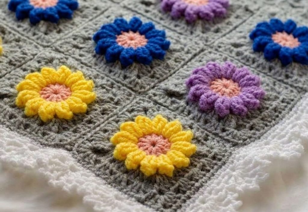 Granny Square Blanket