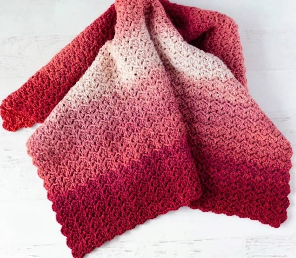 Strawberry Lemon Peel Baby Blanket