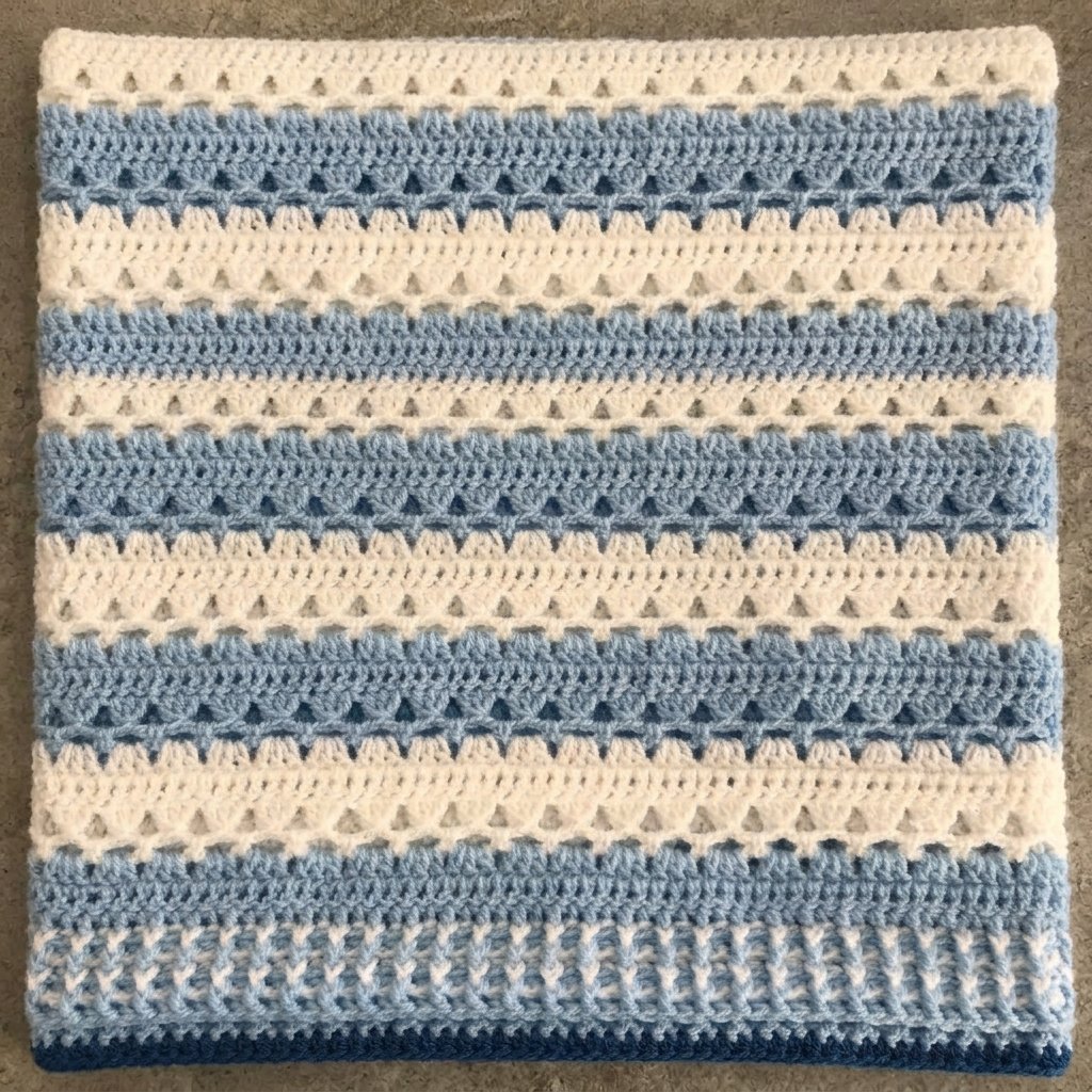 Easy Crochet Baby Blanket Pattern