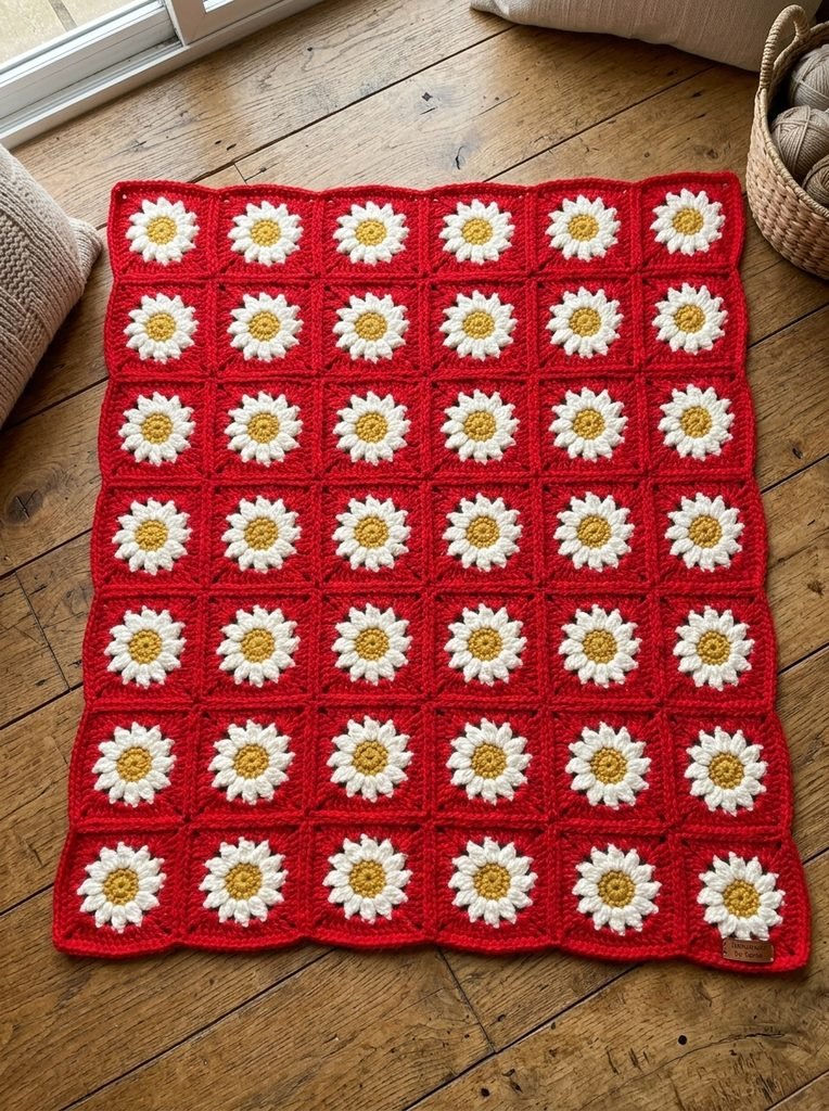 Granny Square Crochet Pattern