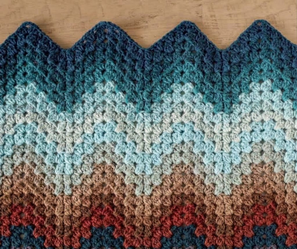 Chevron Crochet Blanket