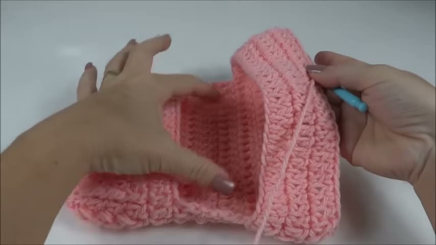 Crochet pet sweater dress