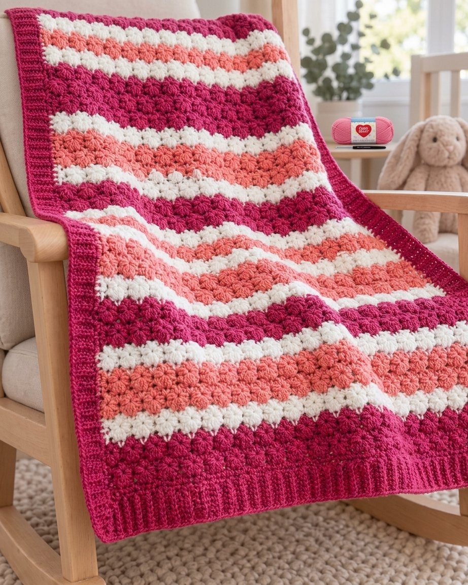 Crochet for Beginners: Petal Stitch Pattern (Free)