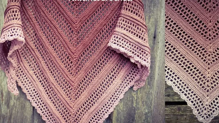 Crochet Shawl Pattern