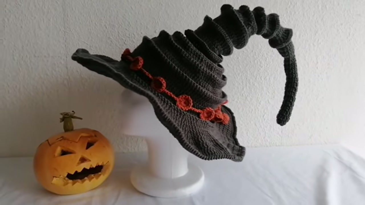 Crochet Witch Hat Pattern — Full Tutorial