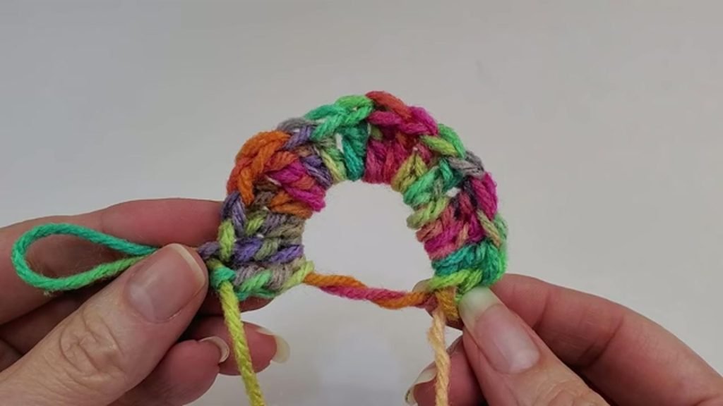 stained glass mosaic granny square round1